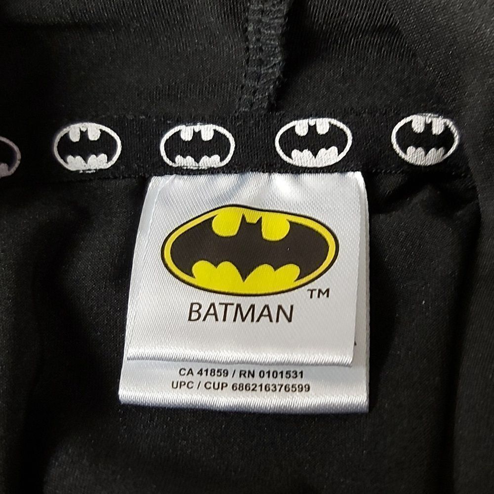 BATMAN Hoodie Size 4-5 - Picture 4 of 7